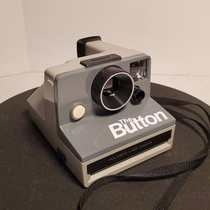 Vintage 70's Polaroid Land Camera "The Button" Instant Camera